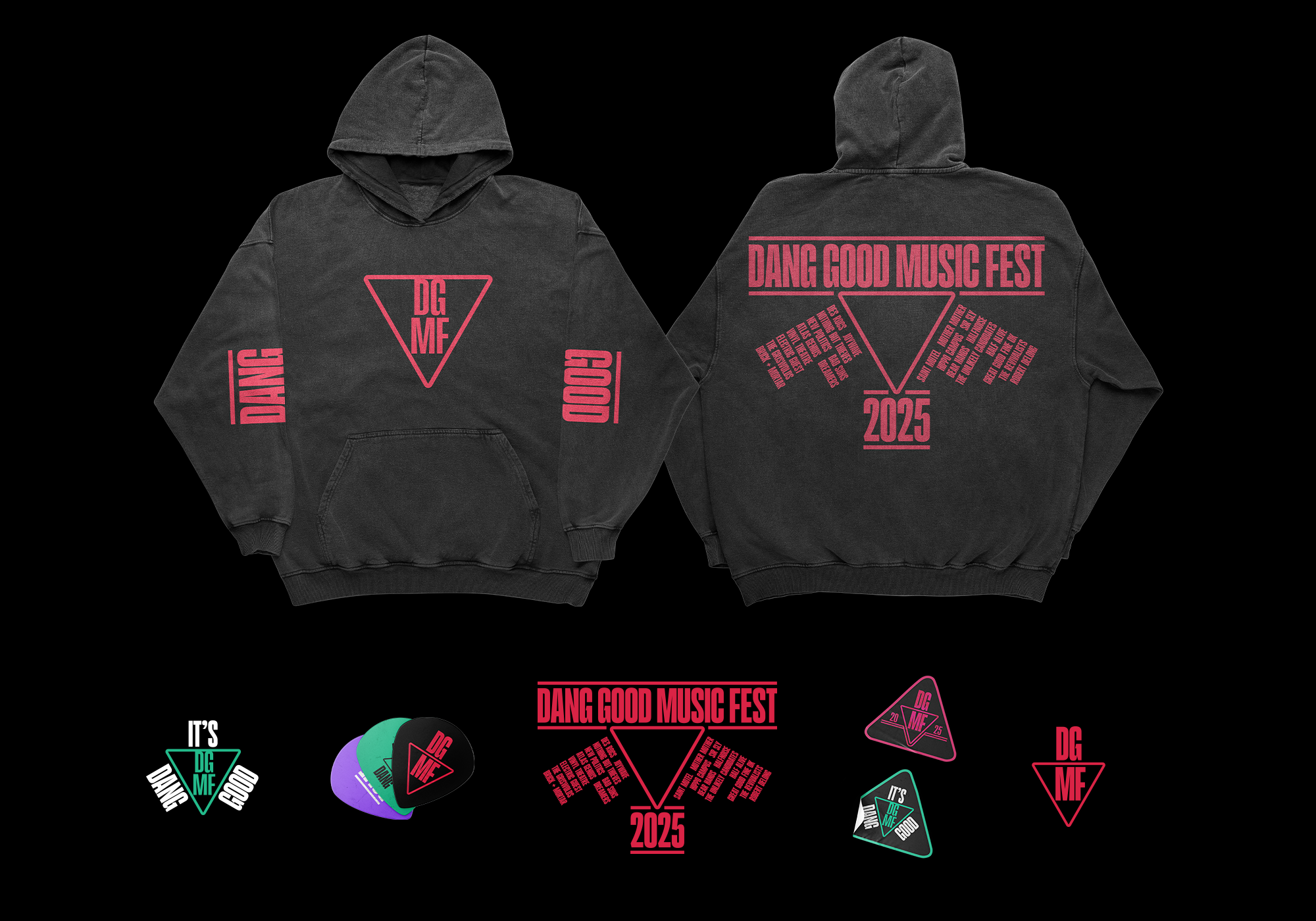 DGMF Assorted Merch Items