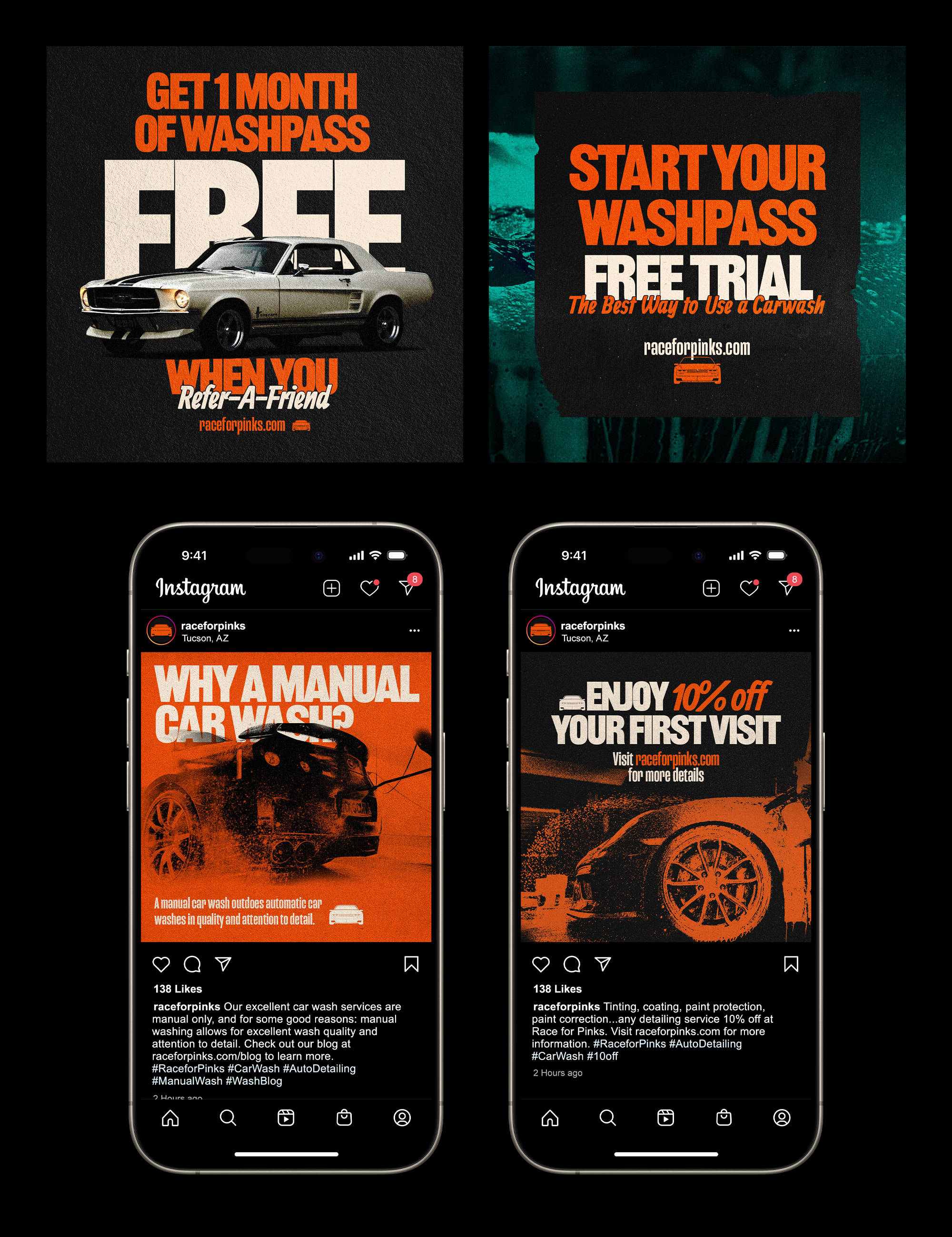 Race For Pinks Social Posts